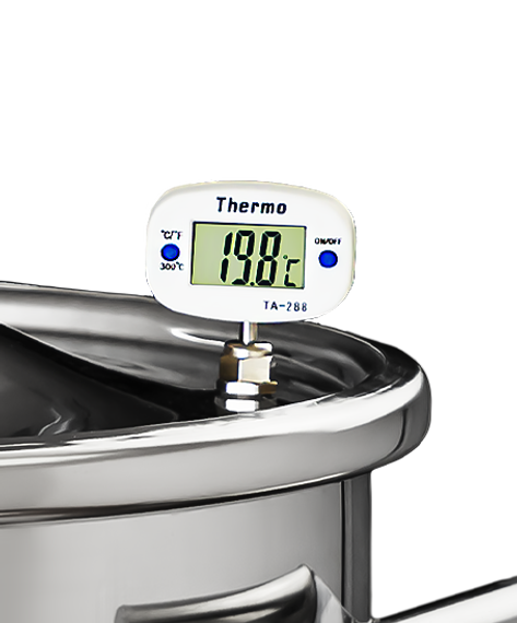 Термометр электронный белый ТА 288 (13,5 см)