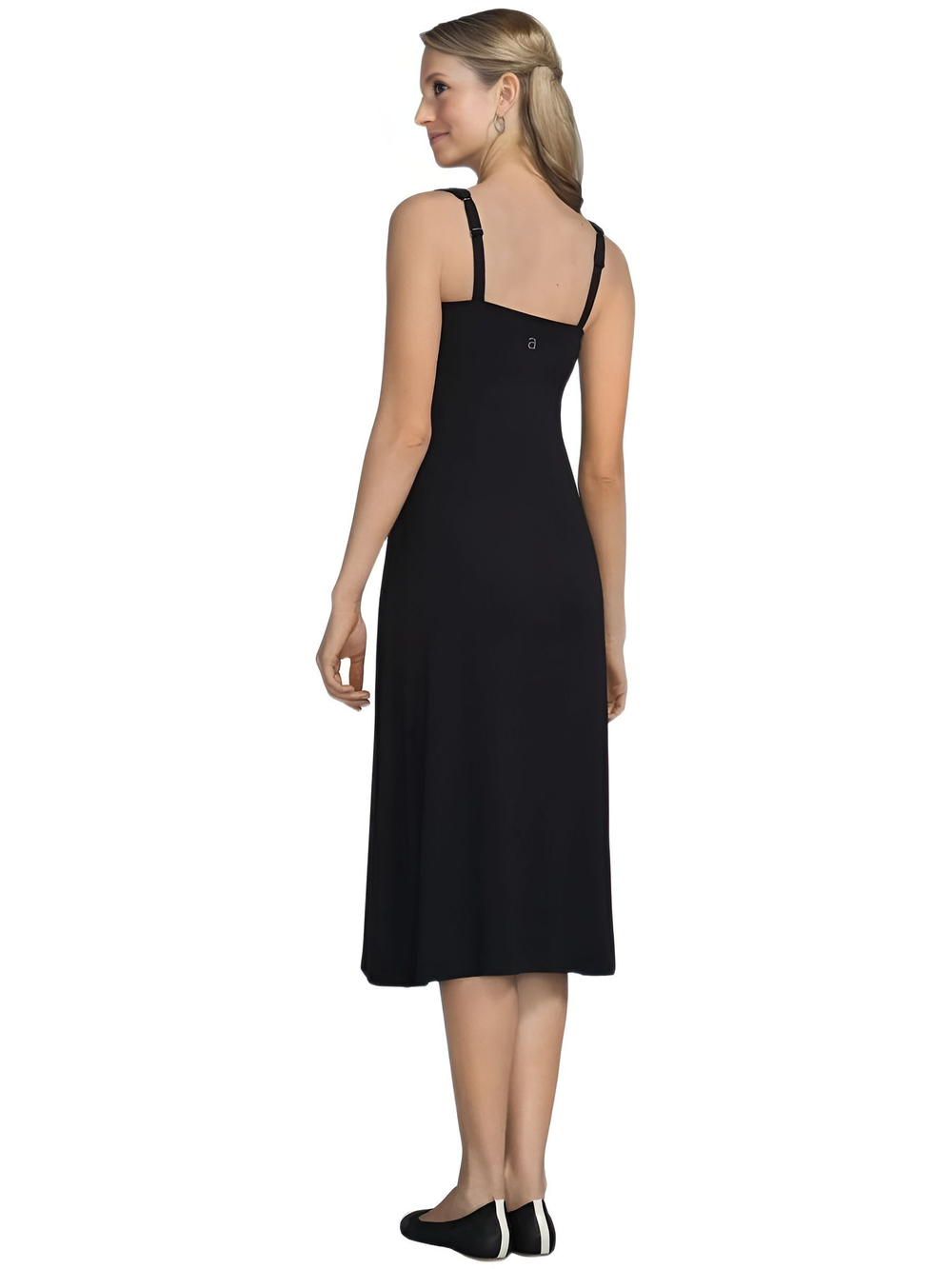 Платье Dress Midi со встроенным лифом для фиксации экзопротезов, размер S черный, Amoena