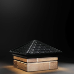 Колпак для забора ELBRUS на 1,5 кирпича с LED подсветкой