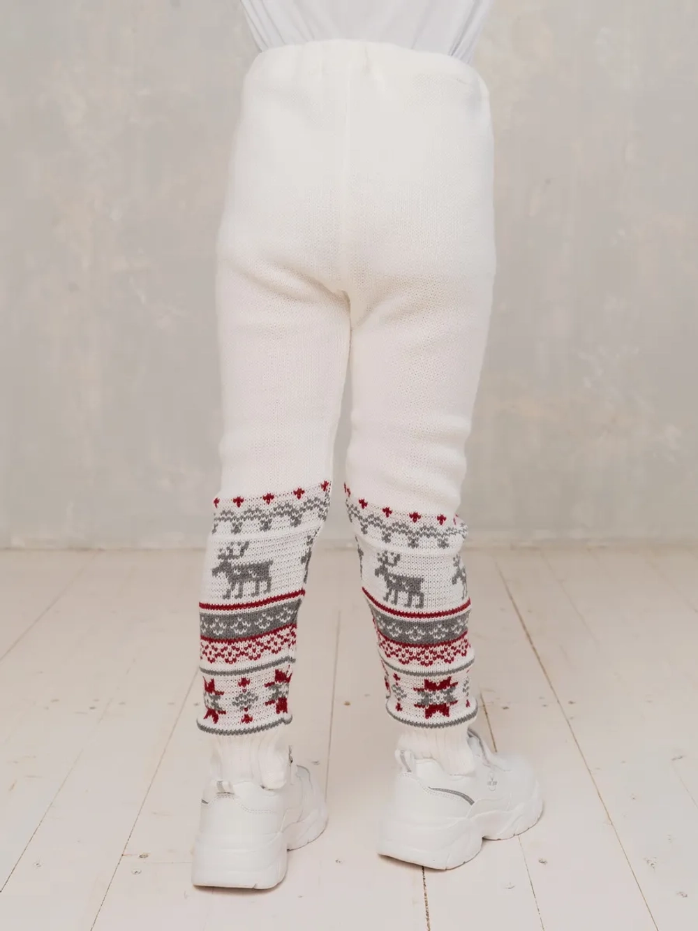 Рейтузы вязаные с орнаментом