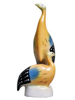 Фарфоровая статуэтка "Цесарки" Hollóháza