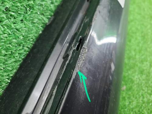 Накладка порога левая Mercedes C w205 (2014-2023)