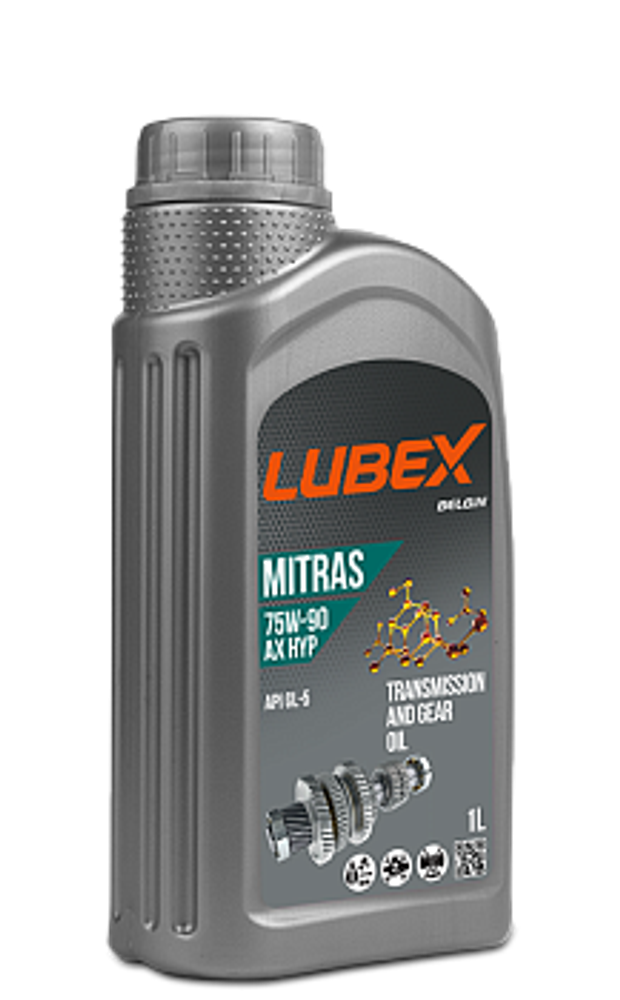 Масло транс LUBEX MITRAS AX HYP 75W-90 GL-5 (1л)