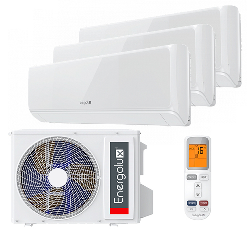 Мультисплит система на 3 комнаты Energolux ESAS07M3_WF_AR2_DC x 3 / ESAM21M2_AR2_DC3