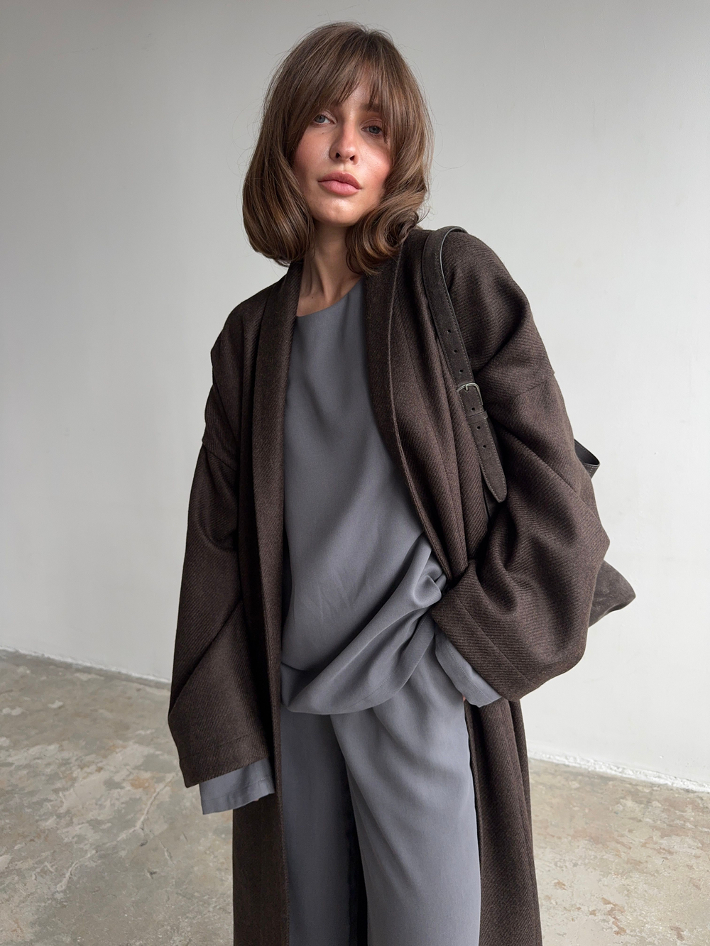 легкое пальто-халат LUAM sarrau