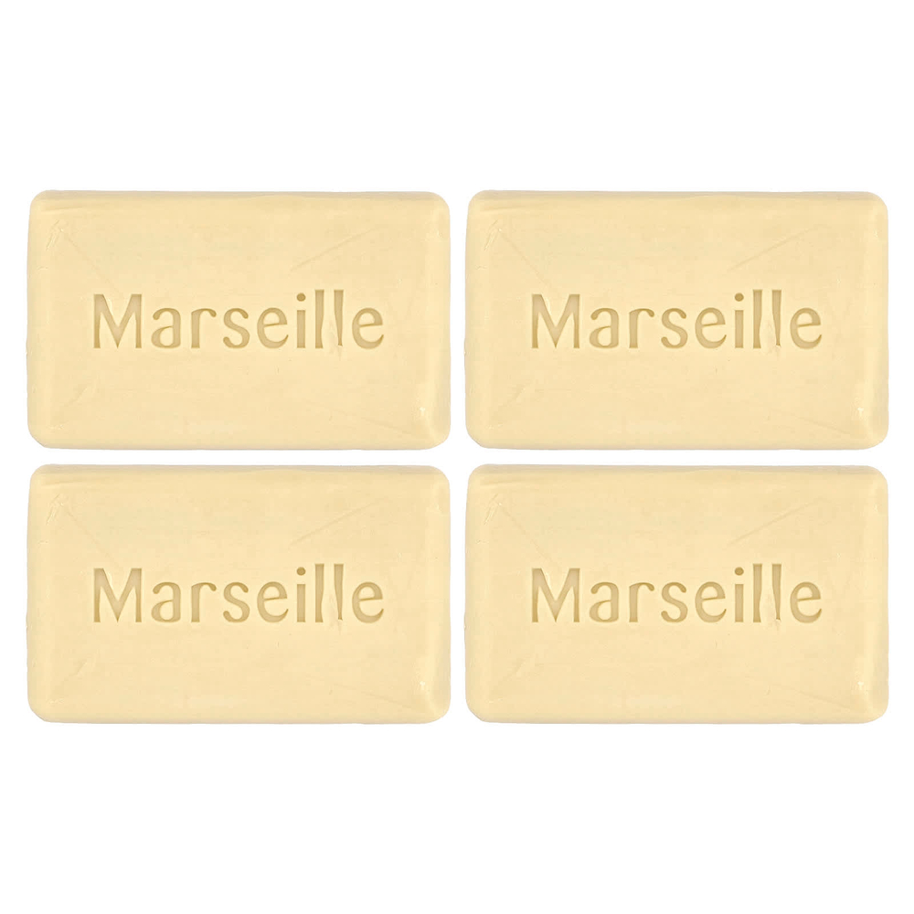 A La Maison de Provence, кусковое мыло для рук и тела, розмарин и мята, 4 шт. по 100 г (3,5 унции)