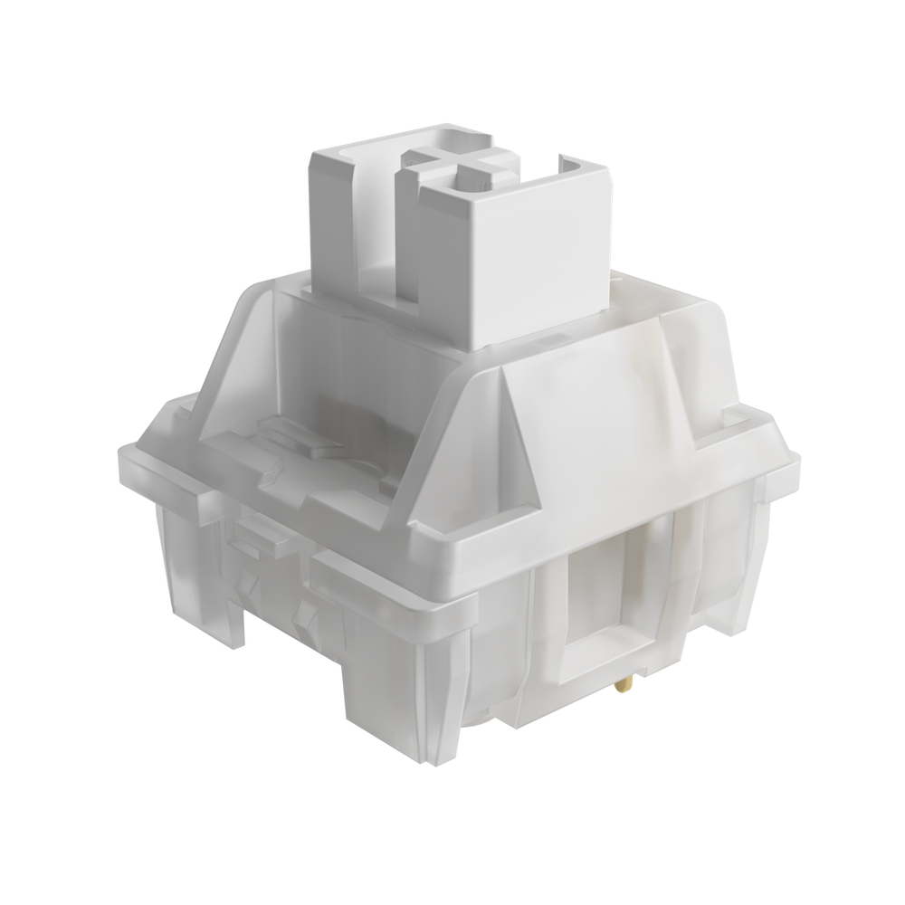 Переключатели Akko Jelly Сustom Switch для механических клавиатур        Jelly White