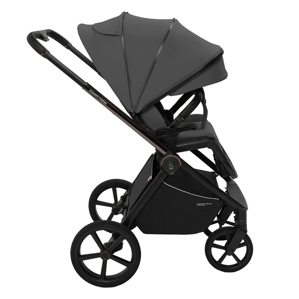 Детская коляска Sweet Baby Elegante Therma SBL 2 в 1 Dark Grey