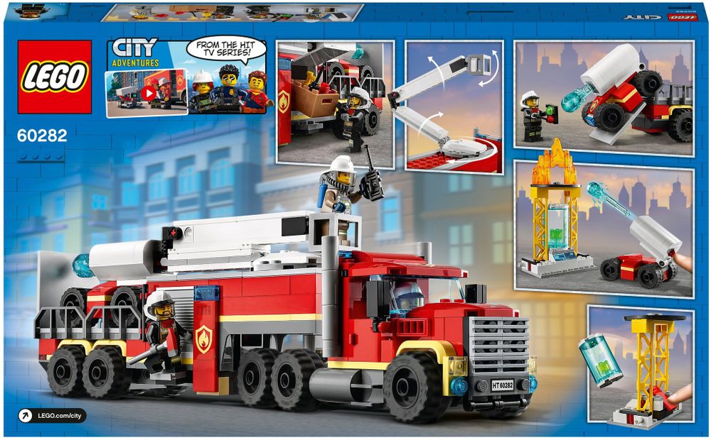 Конструктор LEGO City 60282 Команда пожарных