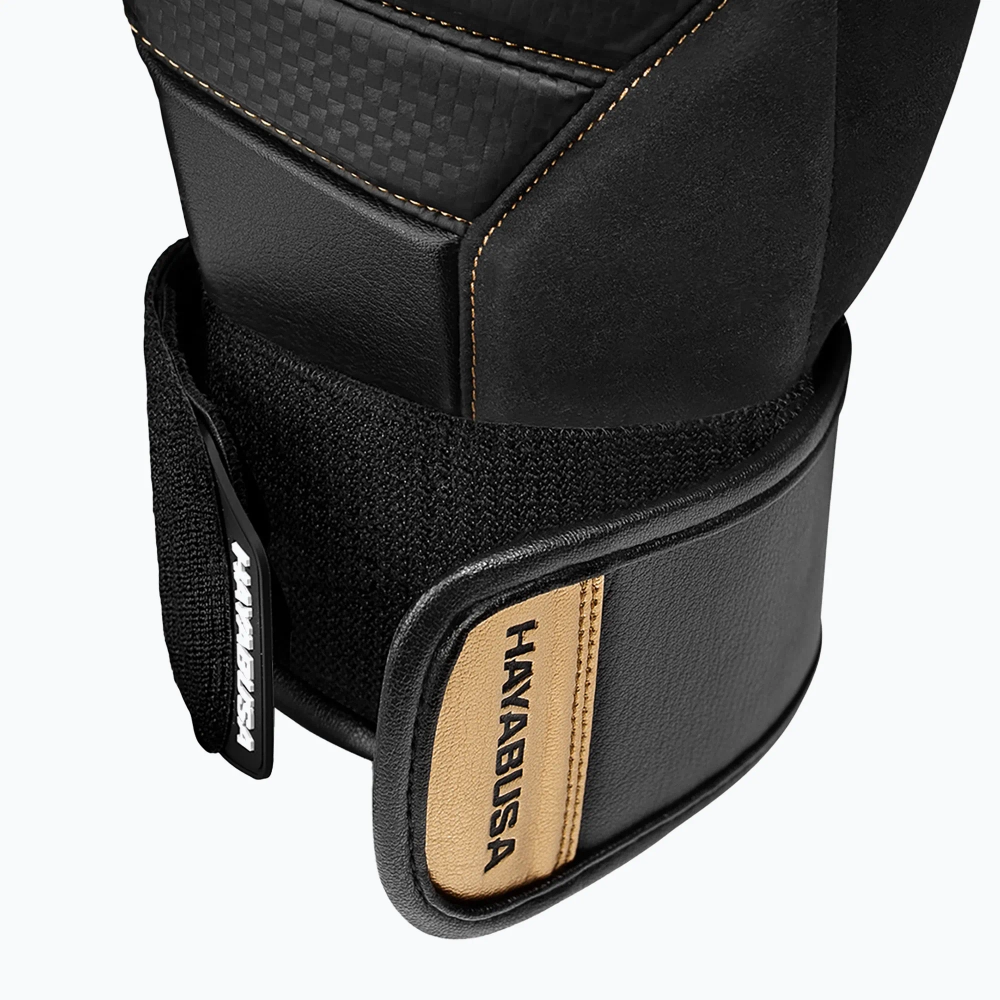 Боксёрские перчатки Hayabusa T3 black/gold