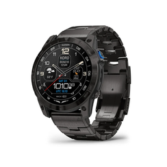 Умные часы Garmin D2 Mach 1 Pro Aviator Smartwatch/Vented Titanium 51 мм 010-02804-81