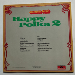 Винтажная виниловая пластинка LP James Last Happy Polka 2 (Germany 1972) (Club Edition)