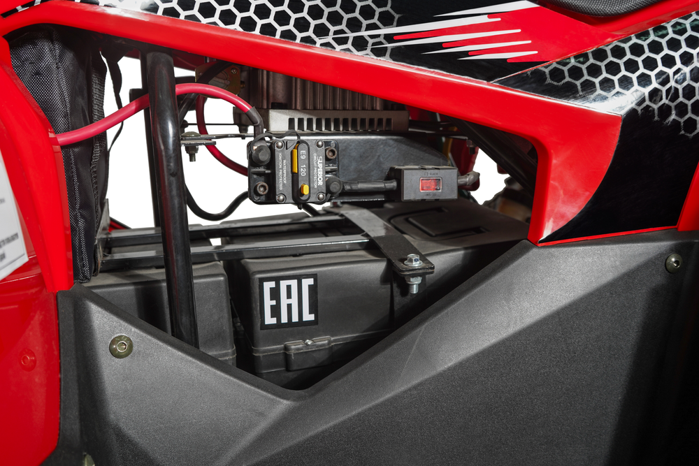 Электроквадроцикл White Siberia SNEG PRO MAX 6000W