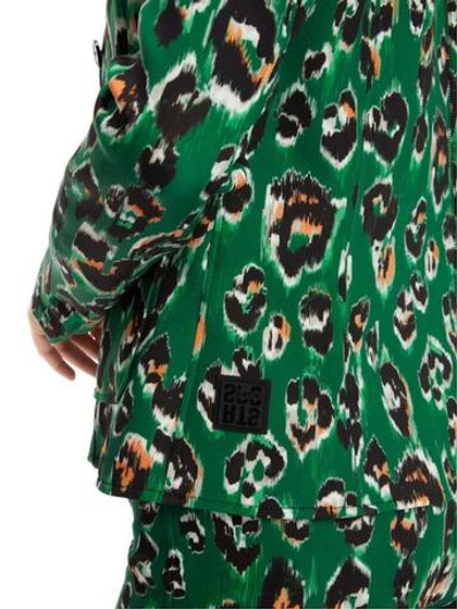 Marc Cain Блейзер из неопрена с эффектным принтом