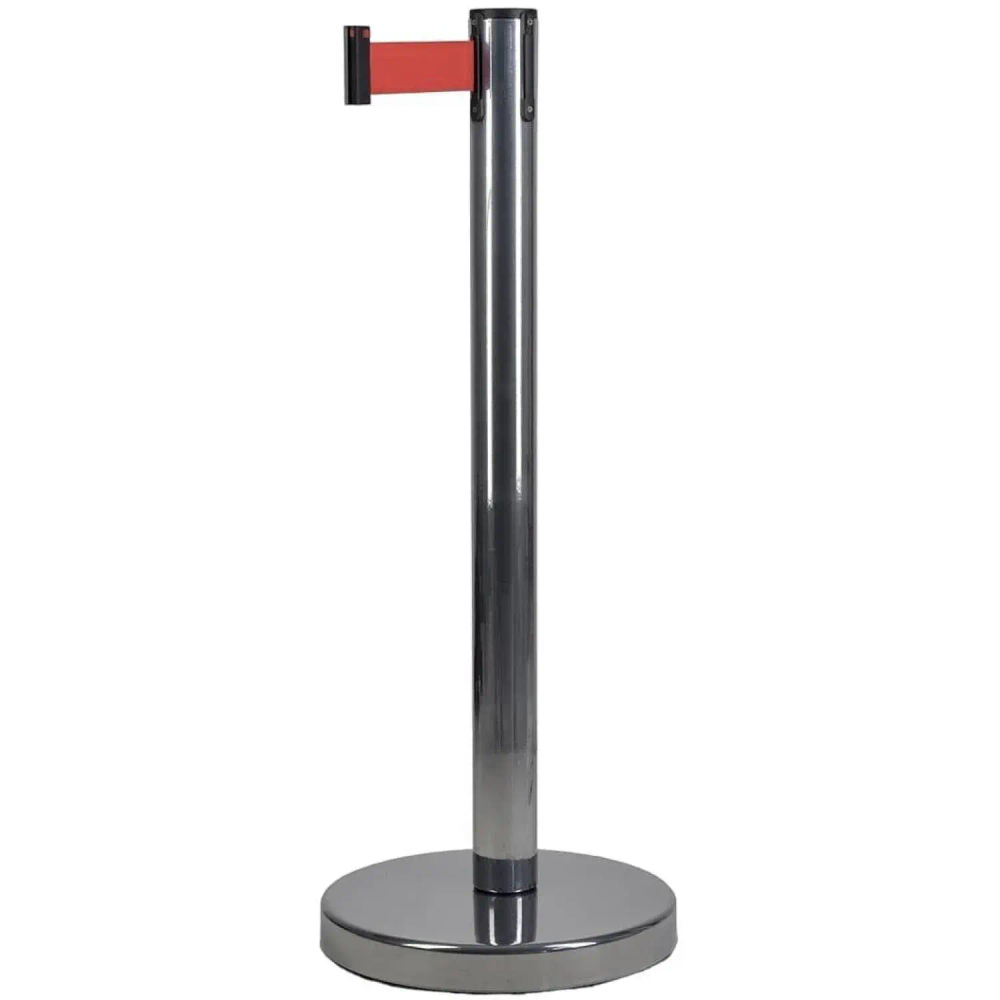 Стойка с лентой 3 метра TEH_BSLN-326333 CHROME RED