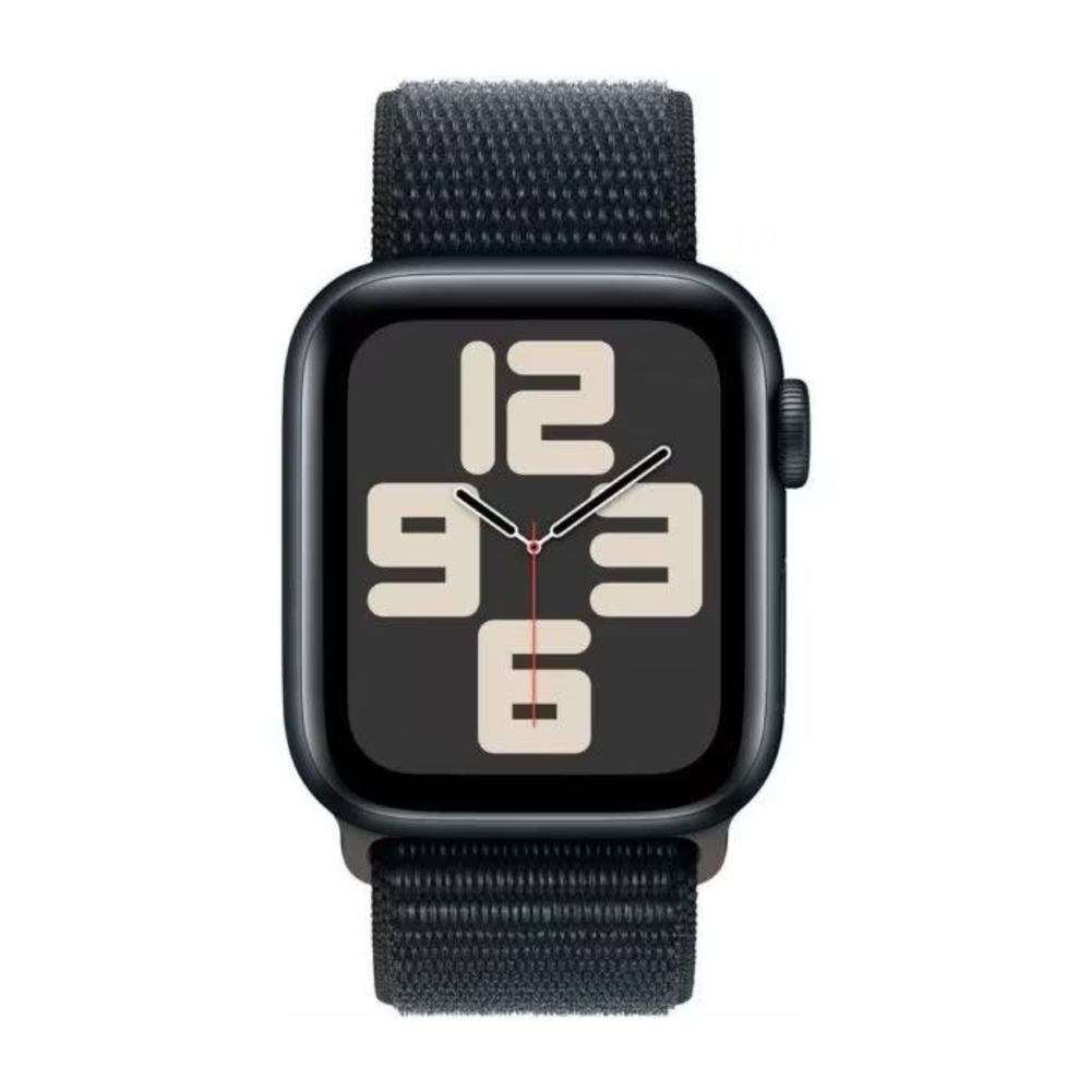 Apple Watch SE 2 2024 40mm Midnight Aluminum Case with Ink Sport Loop