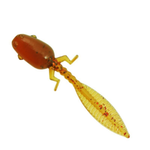 10 шт 5 см Силиконовая приманка креатура головастик слаг RuBaits Tadpole Рыболовная приманка для рыбалки на окуня на щуку на форель на судака На спиннинг джиг микроджиг 0,9 гр.