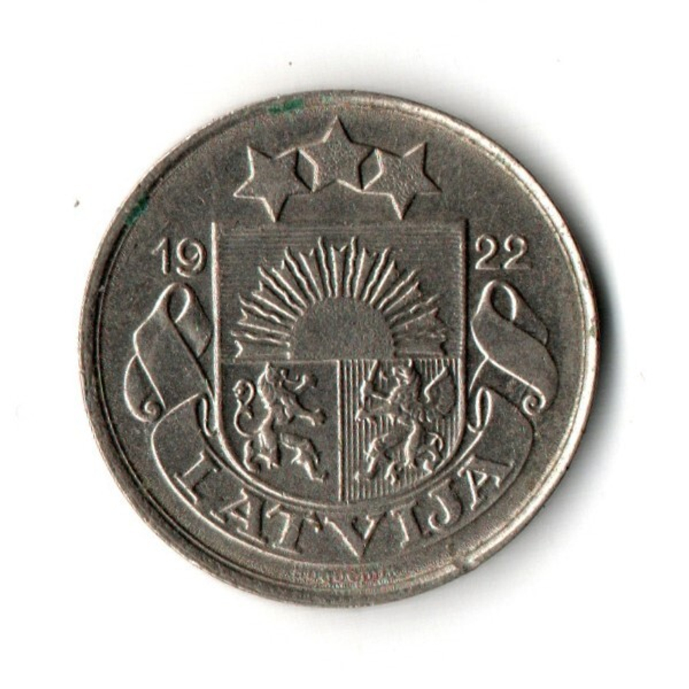10 сантимов 1922 год Латвия
