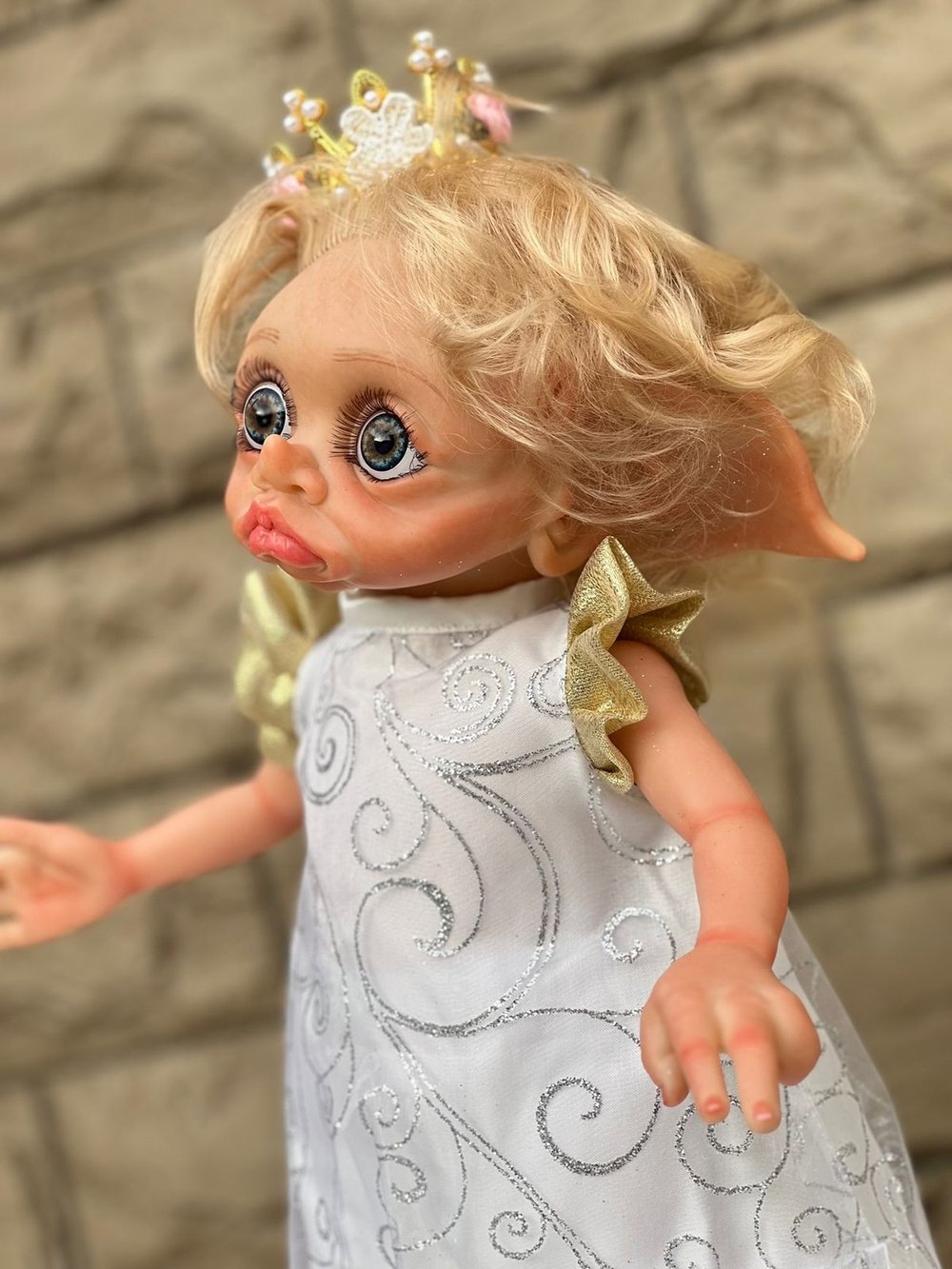 Кукла мягконабивная 40см в пакете (FA-139)