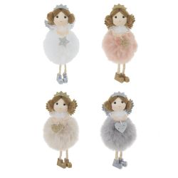 GAEM Изделие декоративное подвесное "Девочка", 4 в., L8 W7 H17 см, 4в.