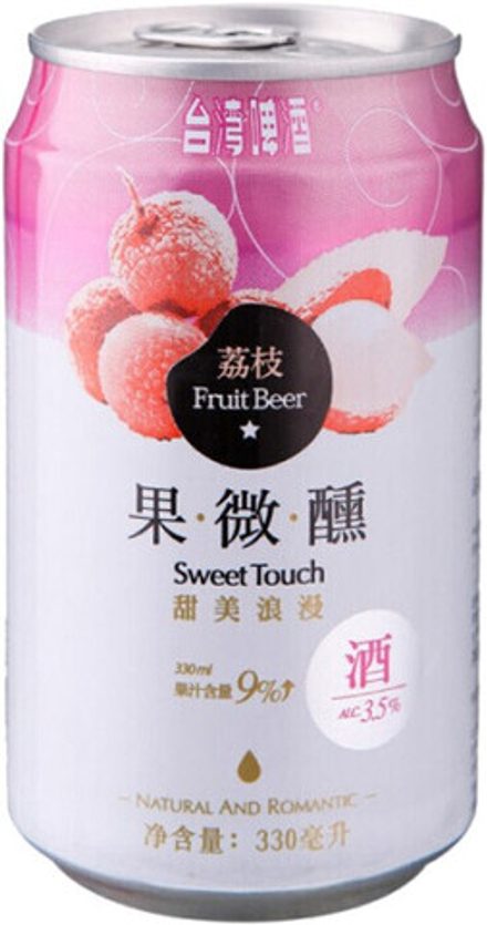 Пиво Свит Тач Личи Бир / Sweet Touch Lychee Beer 0.33 - банка