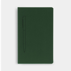 Ежедневник Magnet Shall, недатированный, зеленый