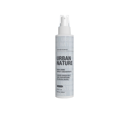 Urban Nature Salon Care AQUA SHINE SPRAY CONCENTRATE Спрей-концентрат для увлажнения и блеска волос