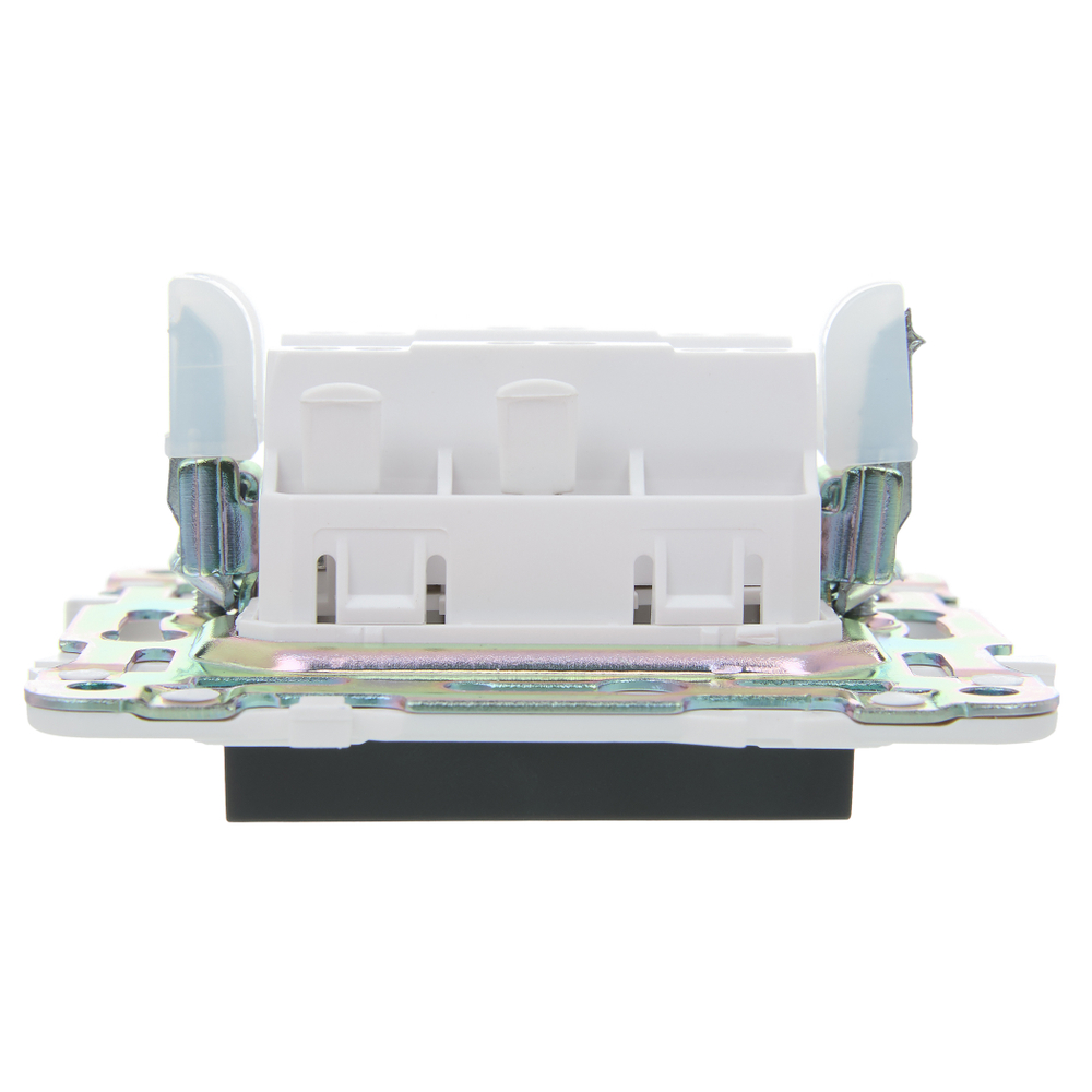 SKANDY Выключатель 1-клавишный перекрестный 10А SK-V03G графит IEK