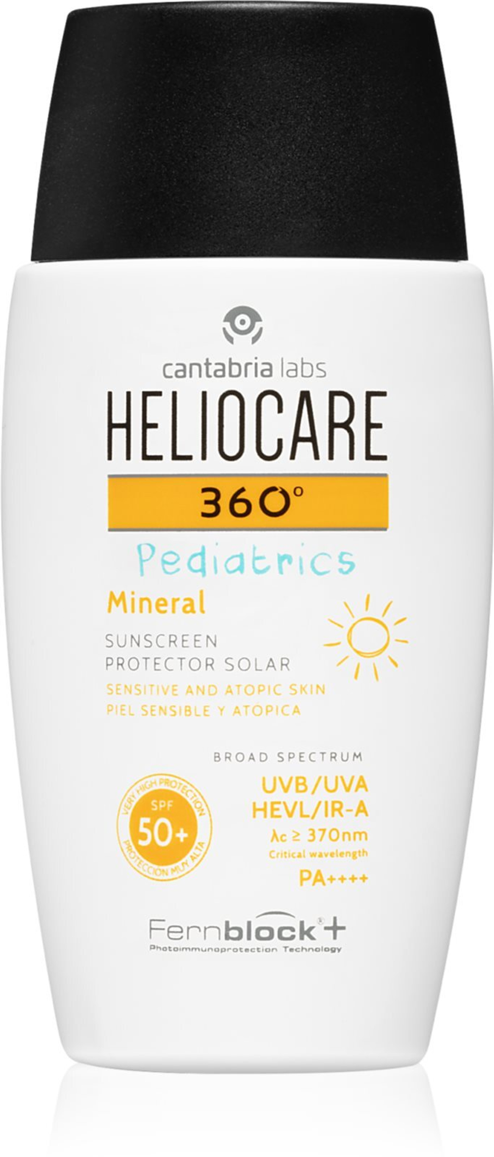 Heliocare 360 Pediatrics - минеральный солнцезащитный крем SPF 50+ /   50  ml  / GTIN 8470001930163