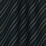 Плательно-костюмное вискозное полотно в голубую полоску