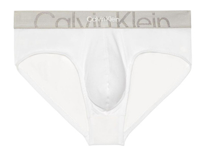 Мужские спортивные боксеры Calvin Klein Embossed Icon Hip Brief 1P - white