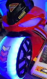 Детский игровой автомат «Безумные мотогонки Mini»