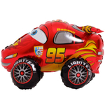 Шар Фольгированный Машина красная (Красный)