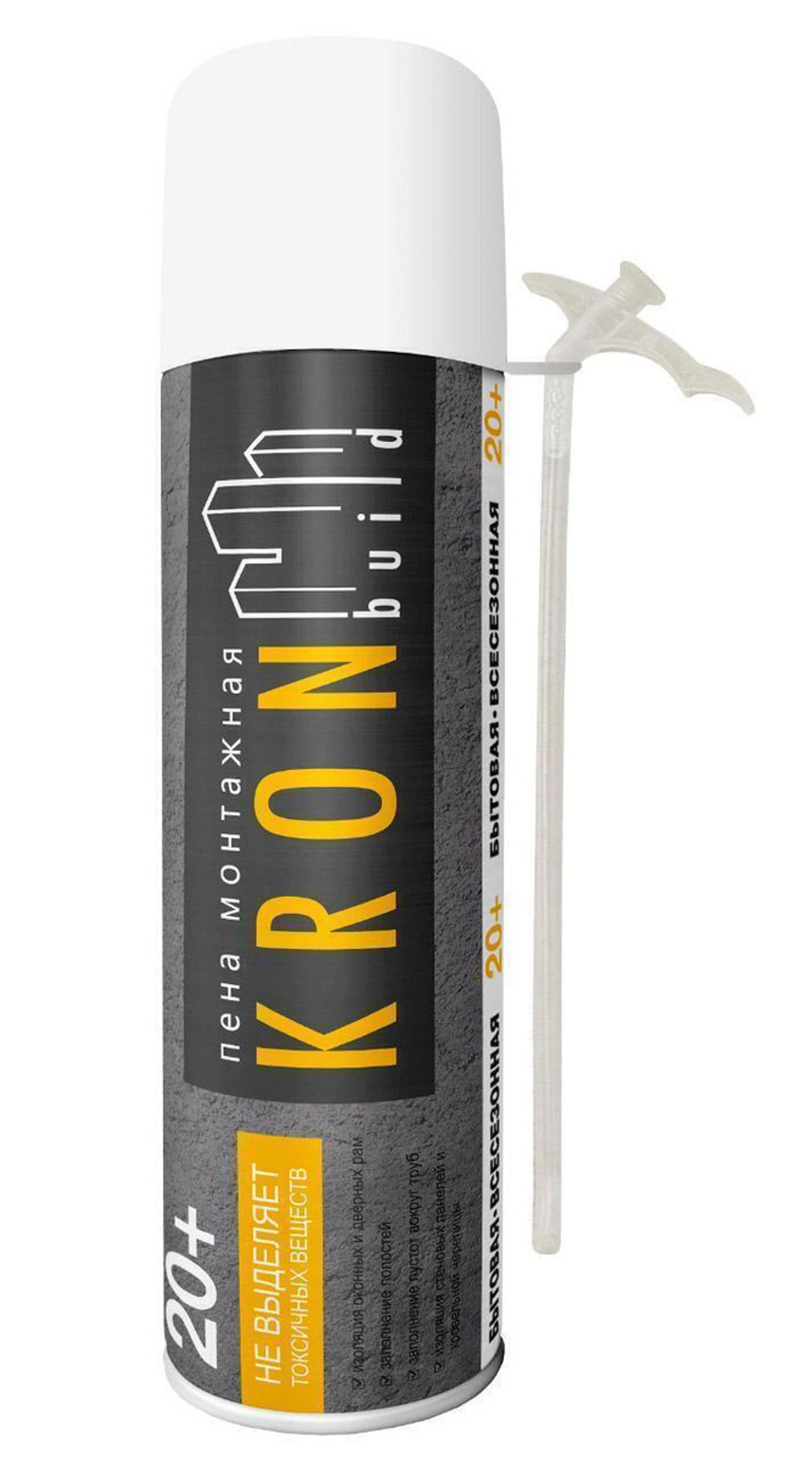 Пена монтажная KRONbuild бытовая 20+