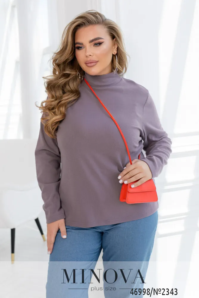 Водолазка 2343-сиреневый Minova