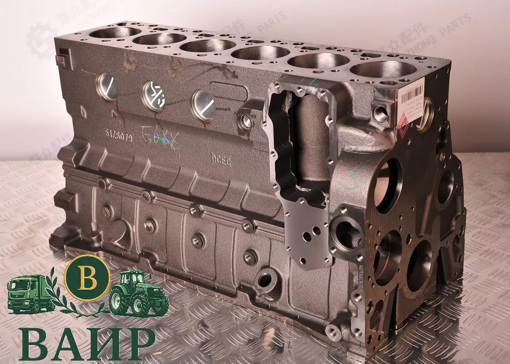 Блок цилиндров 6BT V5,9 EQB 210-20 (3928797/3916255/3929048/3928798/3942162/3935934/3935936)