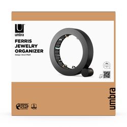 Органайзер для украшений Ferris, Ø19 см, черный