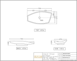Artize, Раковина на столешн. Artize Plus, 370х720, Белый ADS-WHT-64917