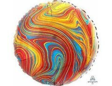 А Б/РИС КРУГ 18" Мрамор Colorful