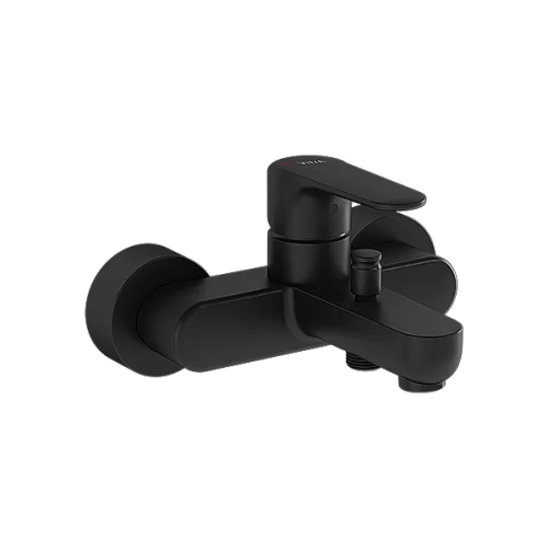 Смеситель для ванны/душа VitrA Root Round A4272536EXP черный матовый