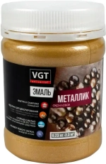 Эмаль универсальная акриловая металлик 230 гр VGT