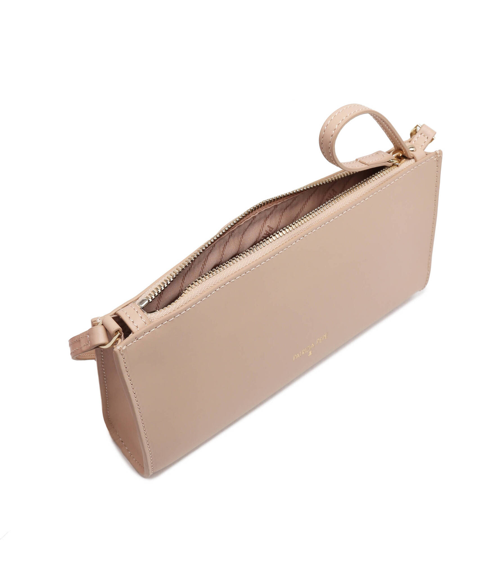 Кожаная сумка через плечо Patrizia Pepe - бежевый(2B0072 L061)