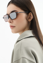 Спортивные очки 100% LEGERE TRAP Matte Black - HiPER Silver Mirror Lens