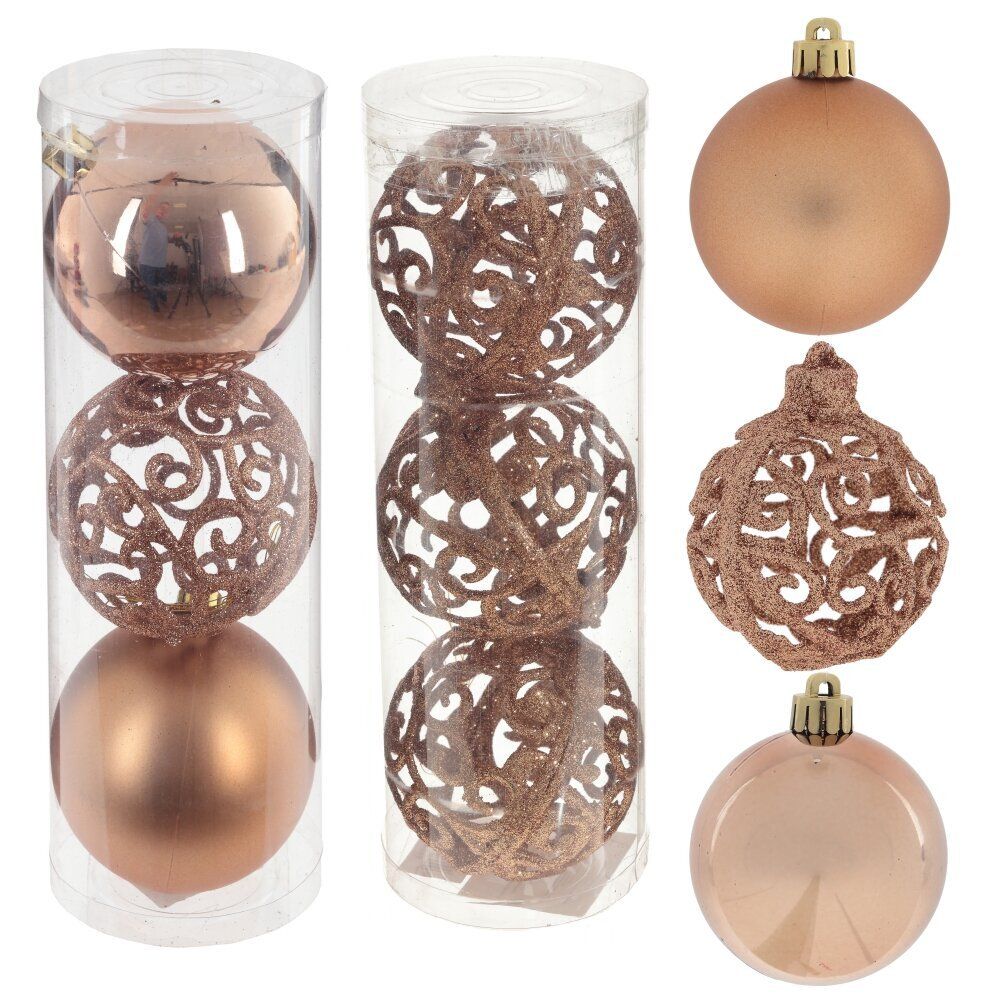 GAEM Набор из 3шт Украшение новогоднее "Шар", D 8 см, L8 W8 H24 см