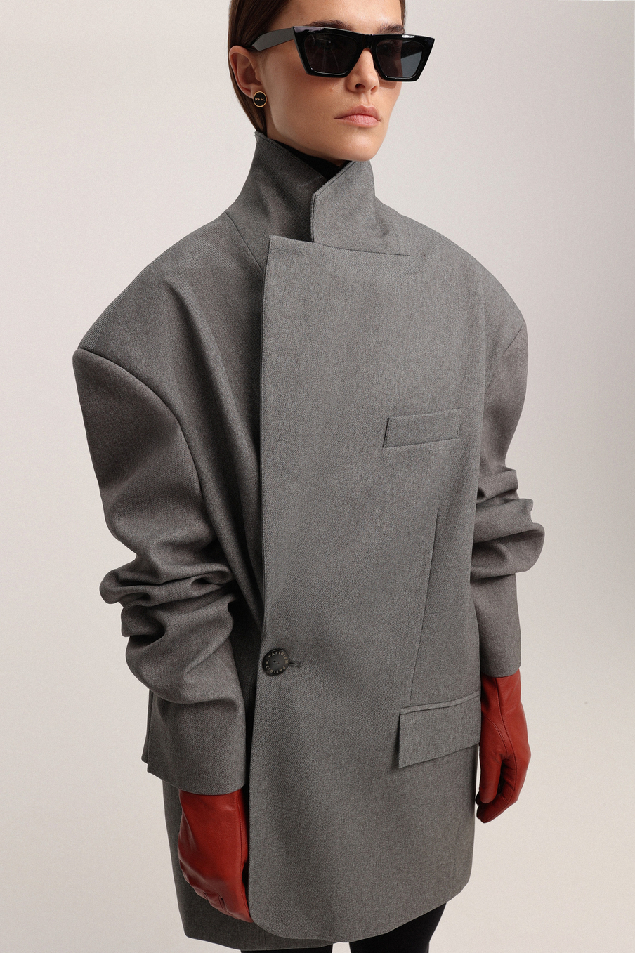 Жакет объемный