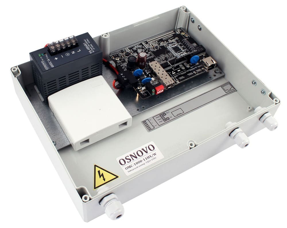 Osnovo OMC-1000-11HX/W Сетевое оборудование