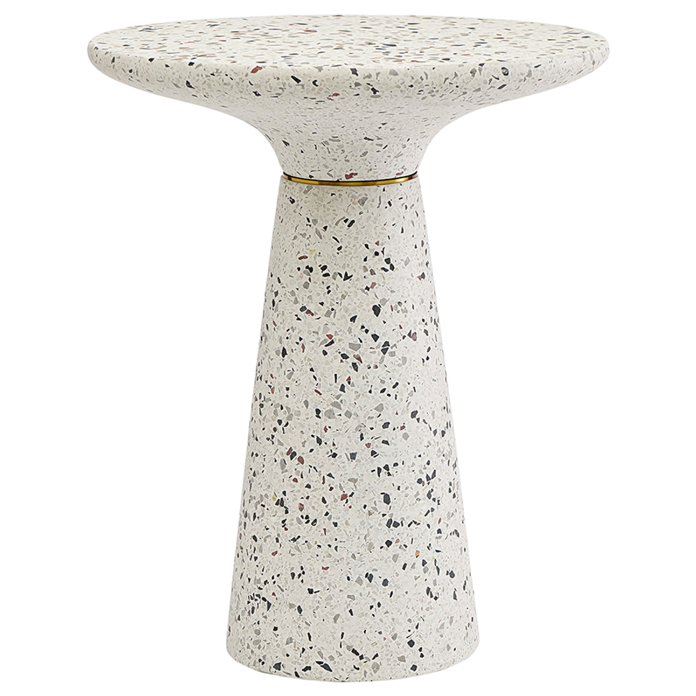 Столик кофейный Bergenson Bjorn Bayn, 45 см, белый