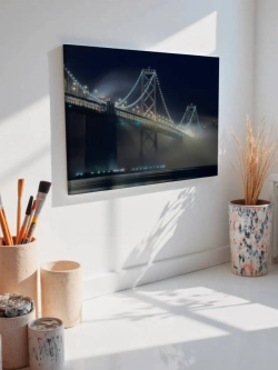 Картина на стену 40 X 50 Мост ночью