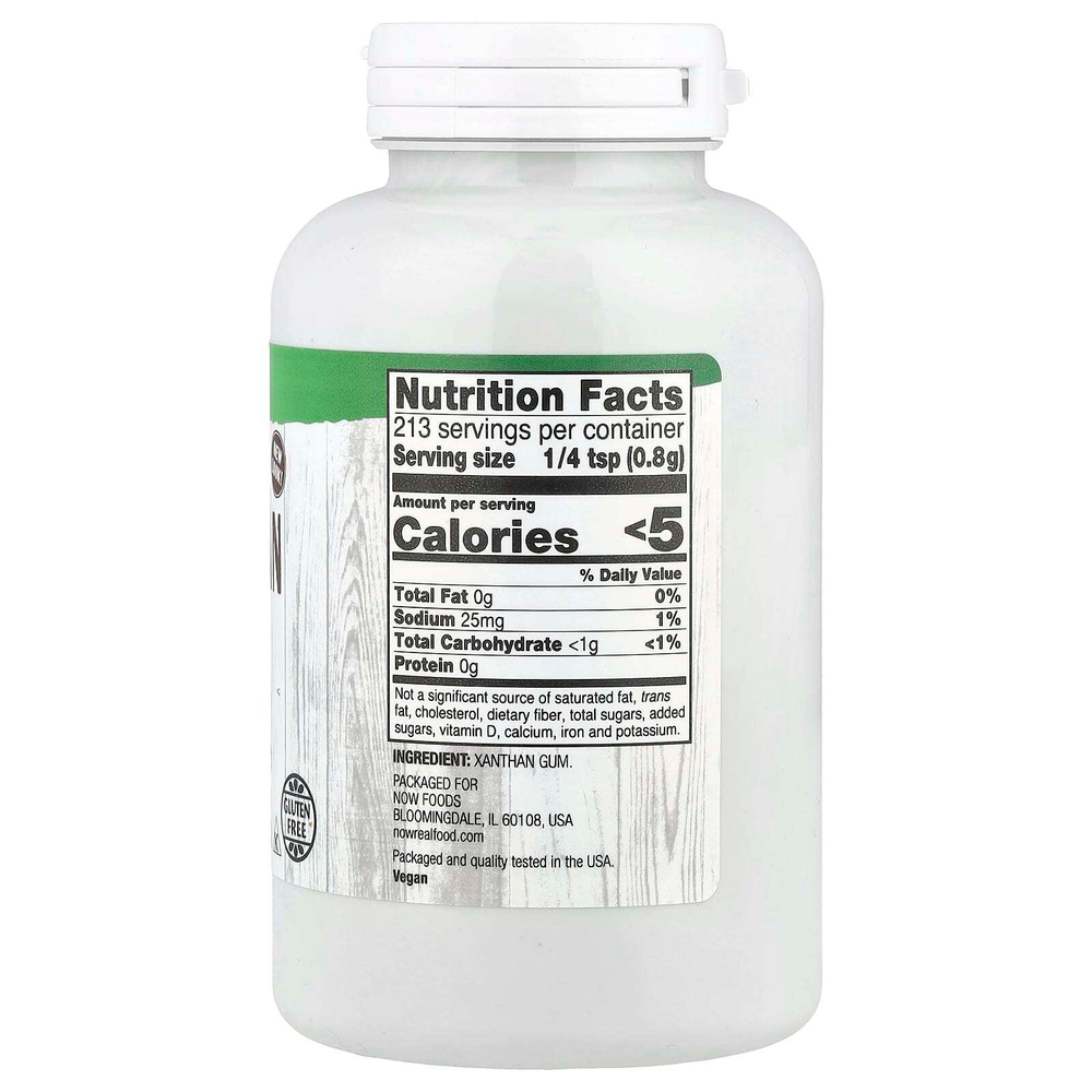 NOW Foods, Real Food, ксантановая камедь, 170 г (6 унций)