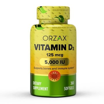 Орзакс витамин Д3 5000, Vitamin D3 5000